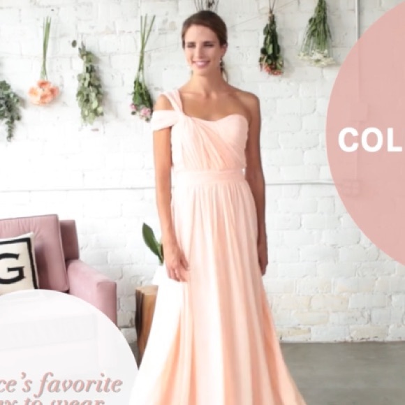 Mauve Formal convertible dress - Picture 9 of 9